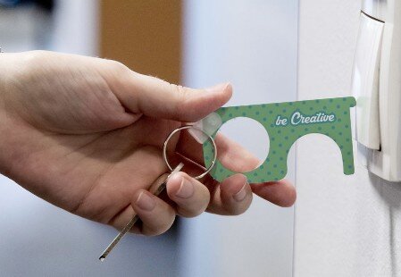 Covidtool2 per premere pulsanti Premi pulsanti senza toccarli