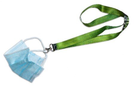 Nastro portamascherina Lanyard portamascherina